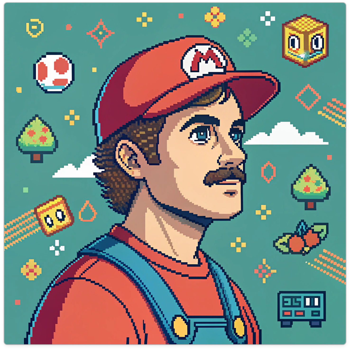 Retro Gamer Pixel